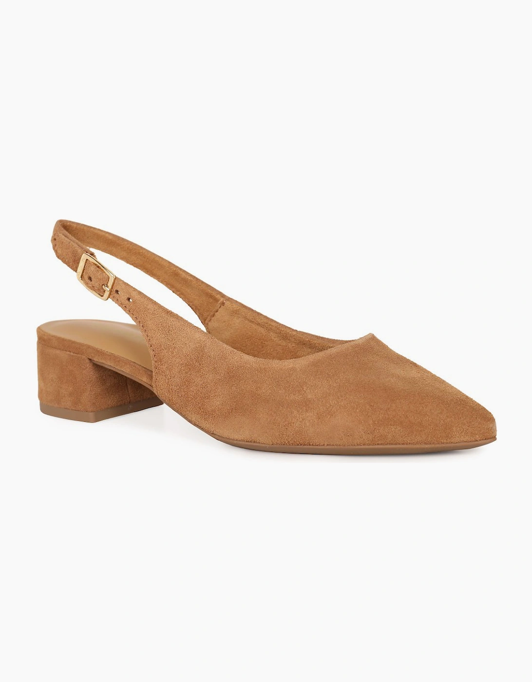 Tamaris Women's Brown Magnolia Slingback Court Shoes  4 Size 4