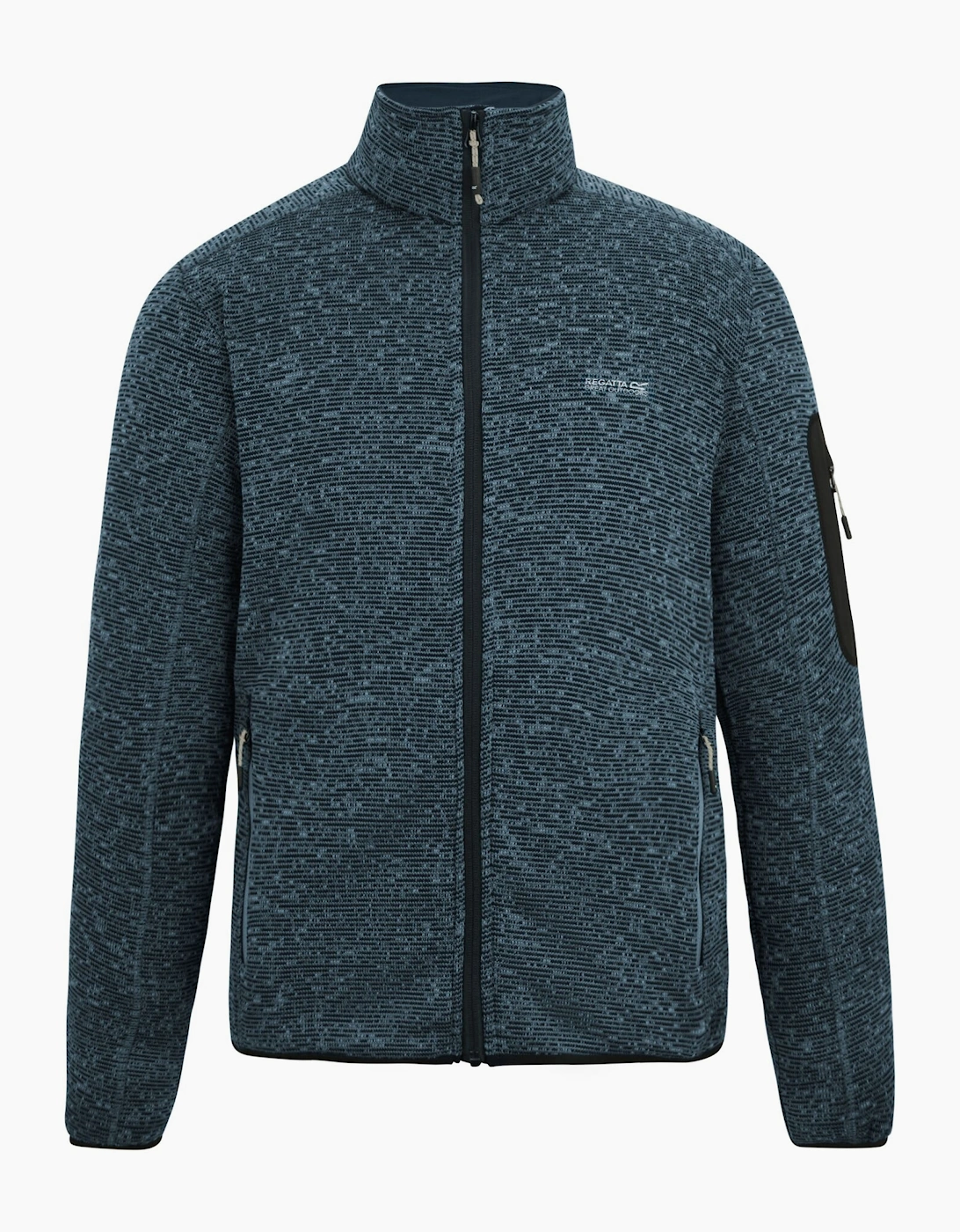 Regatta Mens Newhill Marl Full Zip Fleece Jacket, 6 of 5
