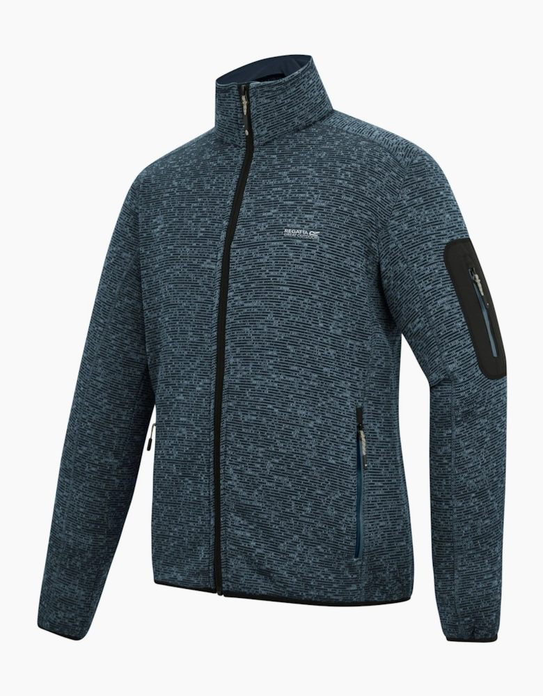 Regatta Mens Newhill Marl Full Zip Fleece Jacket