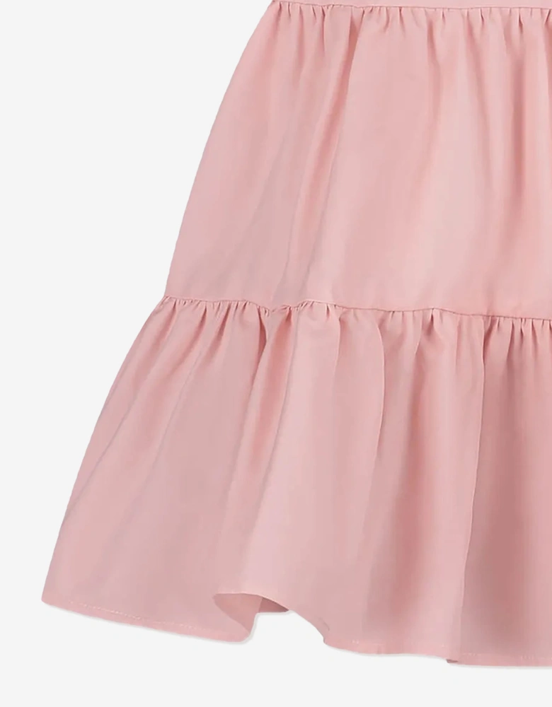 Fendi Baby Girls Cotton Shirt Dress in Pink