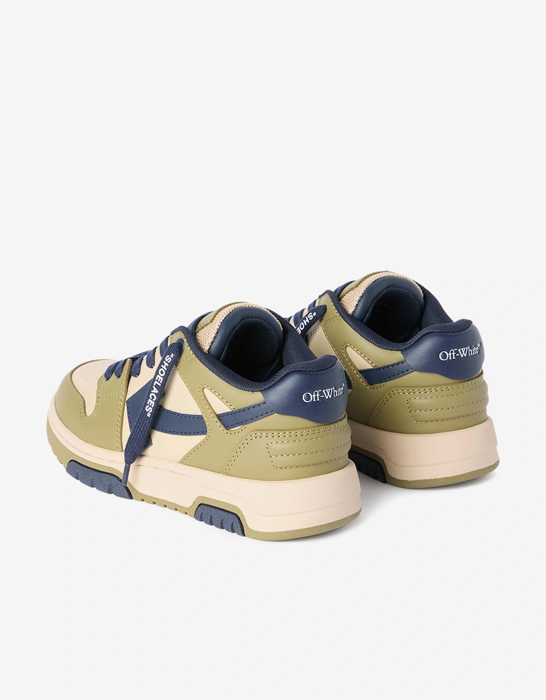 Off-White Kids Out Of Office Trainers in Green
