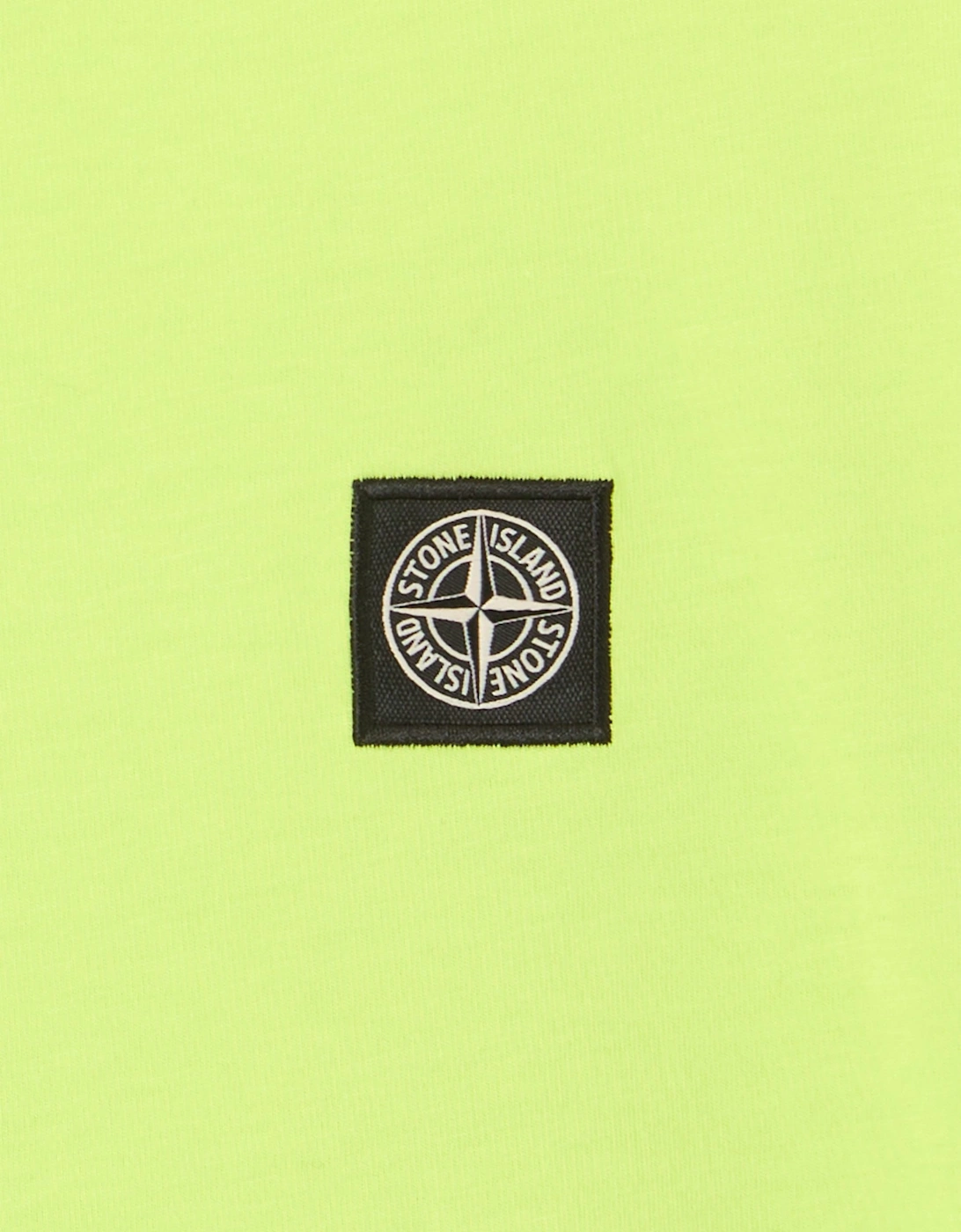 Stone Island Boys Compass Logo Patch T-Shirt in Green