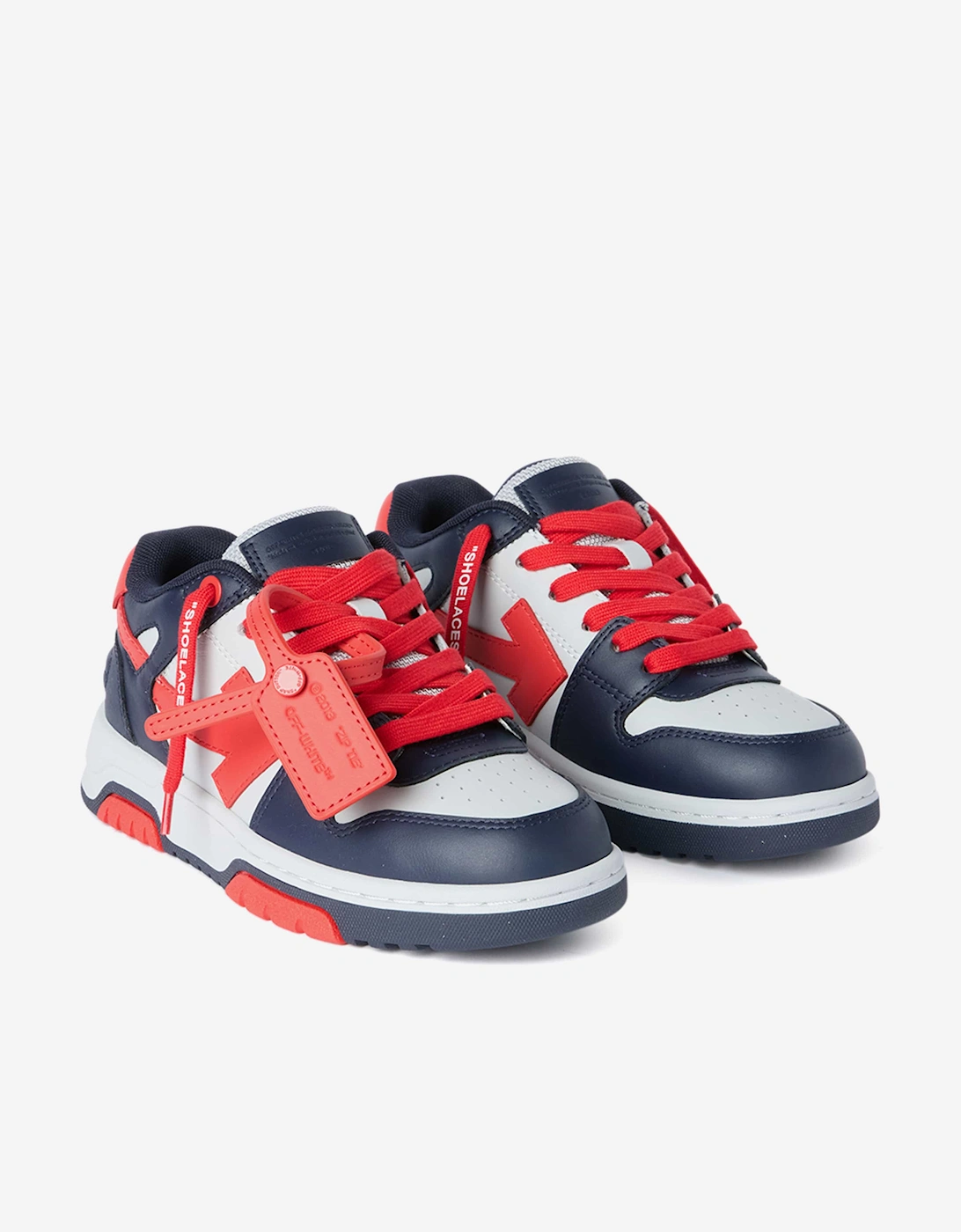 Off-White Kids Out Of Office Trainers in Navy