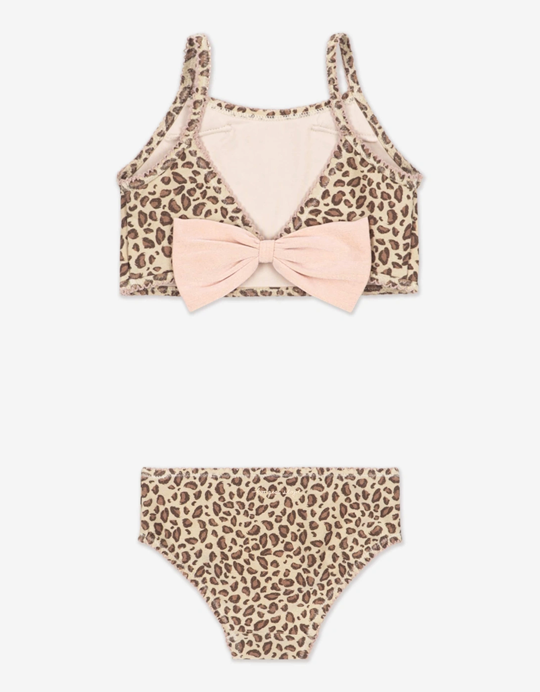 Konges Sløjd Girls Kitty Bikini in Brown