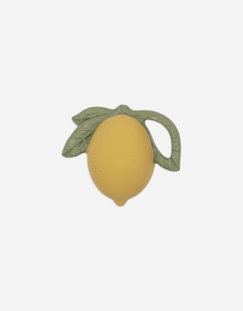 Konges Sløjd Baby Lemon Teether in Yellow