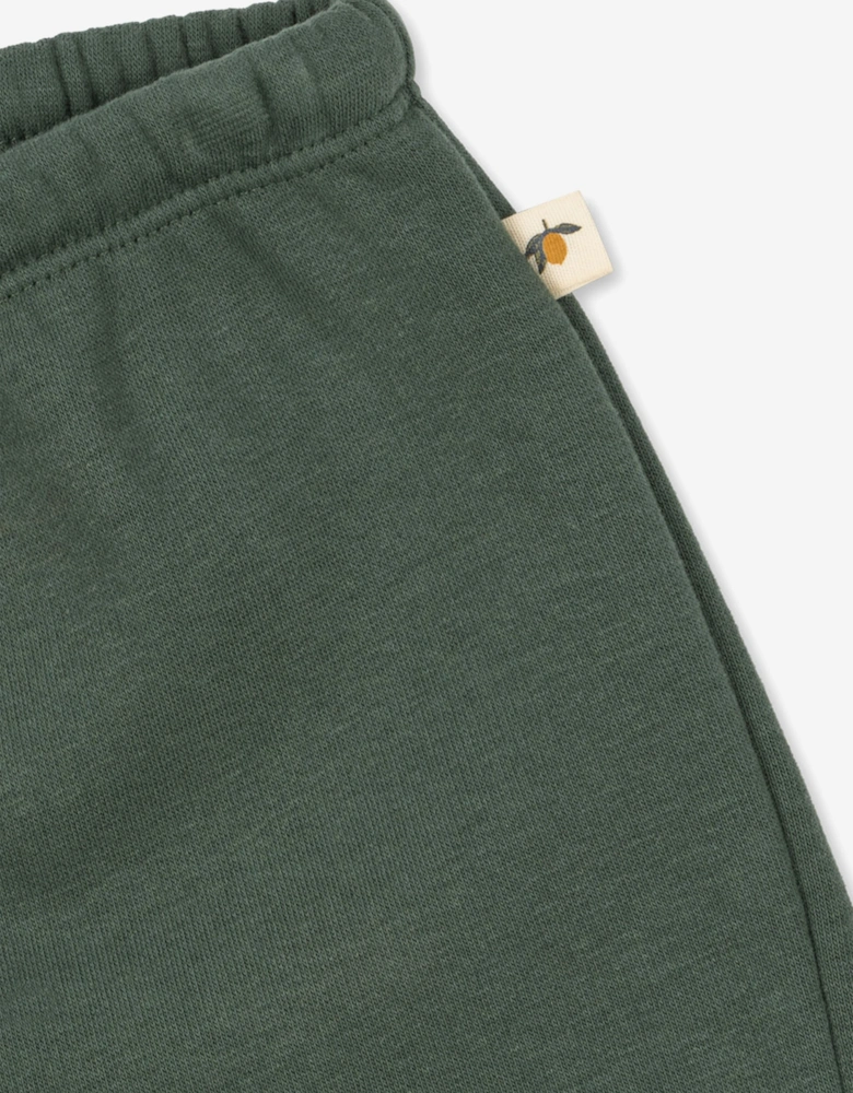 Konges Sløjd Girls Lou Sweat Shorts in Green