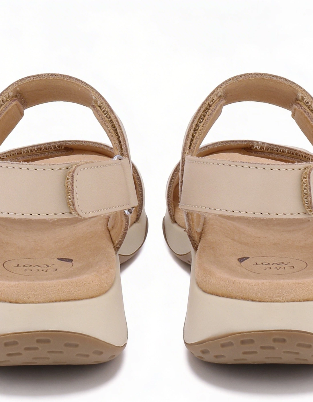 Free Spirit GRENADA Womens Cross Strap Sandals Parchment