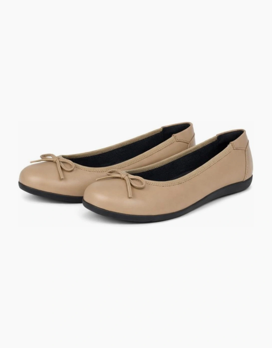 Cipriata ERIA Womens Ballerina Shoes Taupe