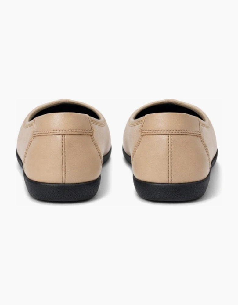 Cipriata ERIA Womens Ballerina Shoes Taupe