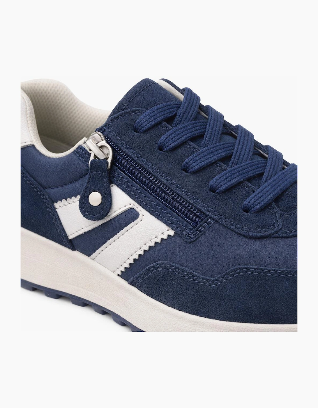 Cipriata FERRARA Womens Casual Trainers Navy