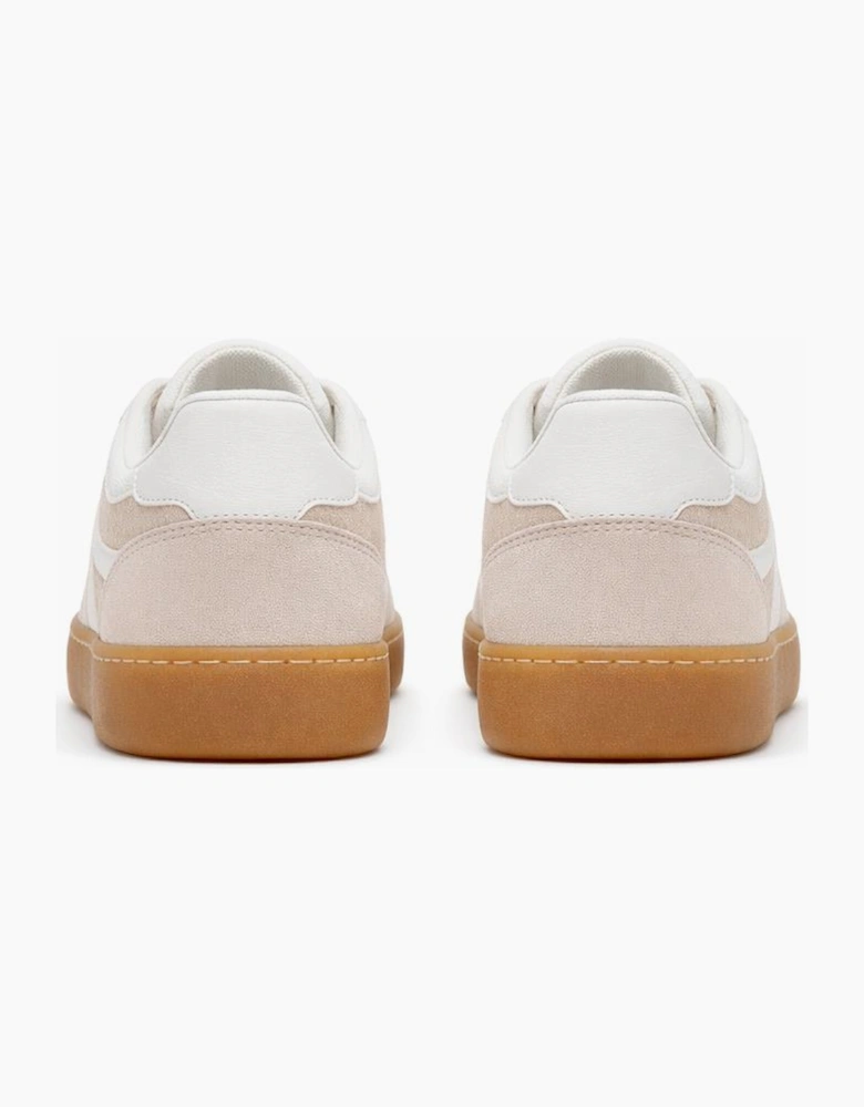 Cipriata REDA Womens Casual Trainers Gold/White