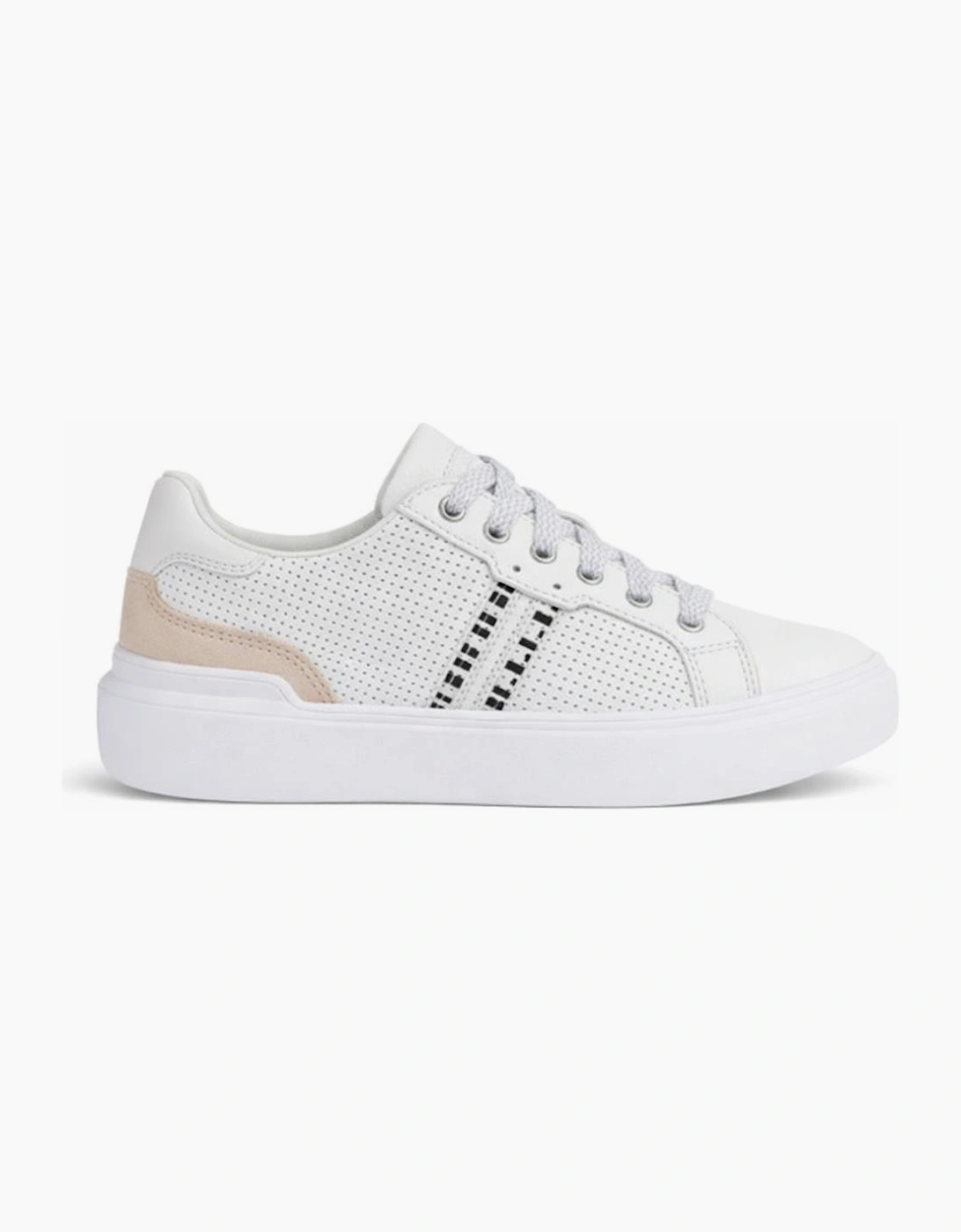 Cipriata ZENA Womens Casual Trainers White/Natural, 7 of 6