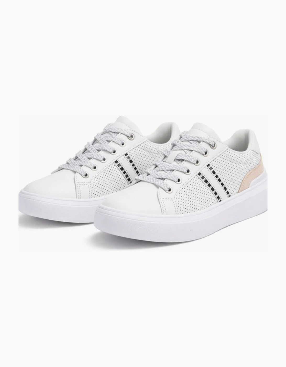 Cipriata ZENA Womens Casual Trainers White/Natural