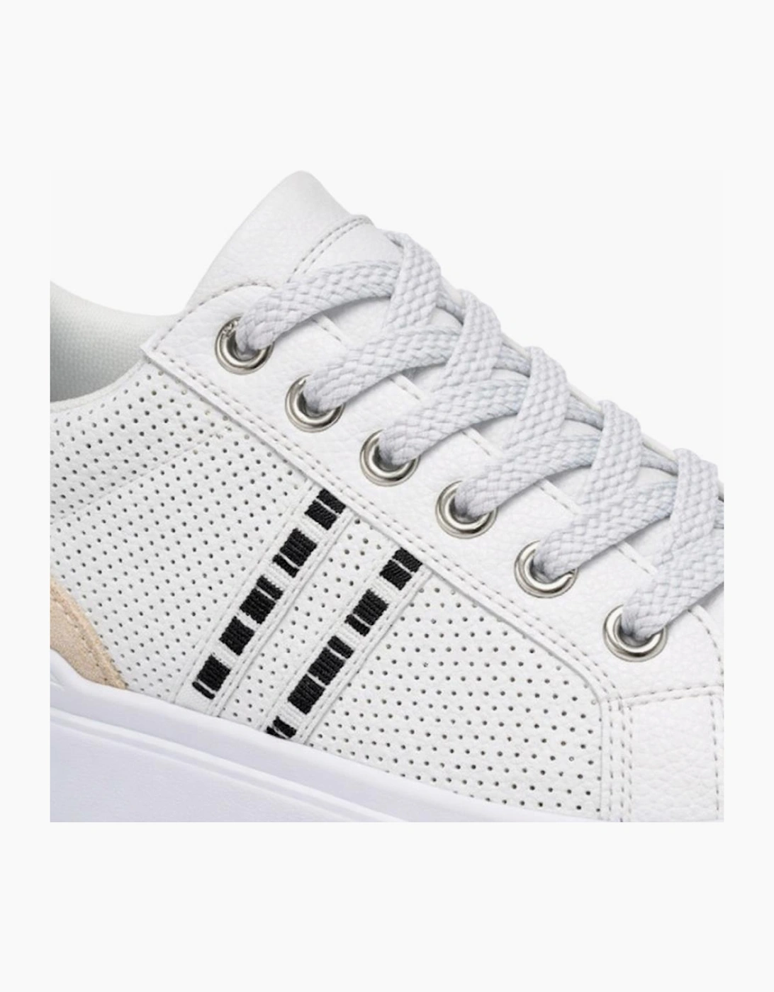 Cipriata ZENA Womens Casual Trainers White/Natural