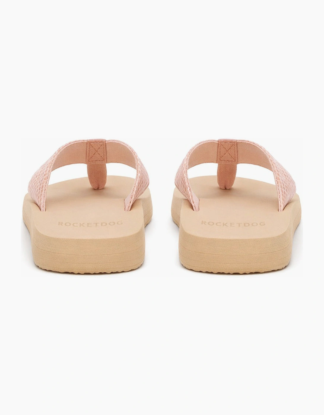 Rocket Dog ADIOS TONY SNAKE Womens Flip-flops Light Pink