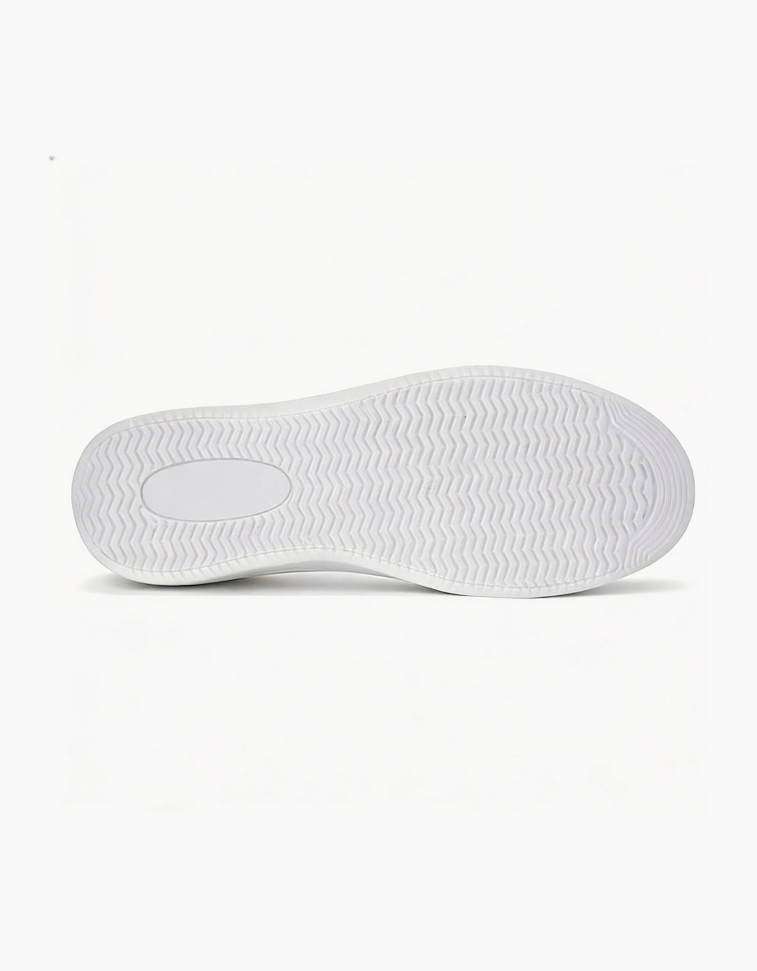 Cipriata ADEN Womens Casual Trainers White/Silver Sparkle