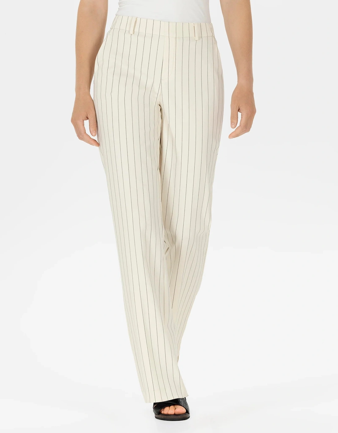 Fenja trousers in chalk stripe