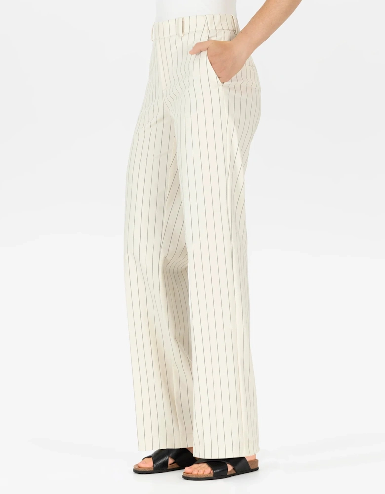 Fenja trousers in chalk stripe