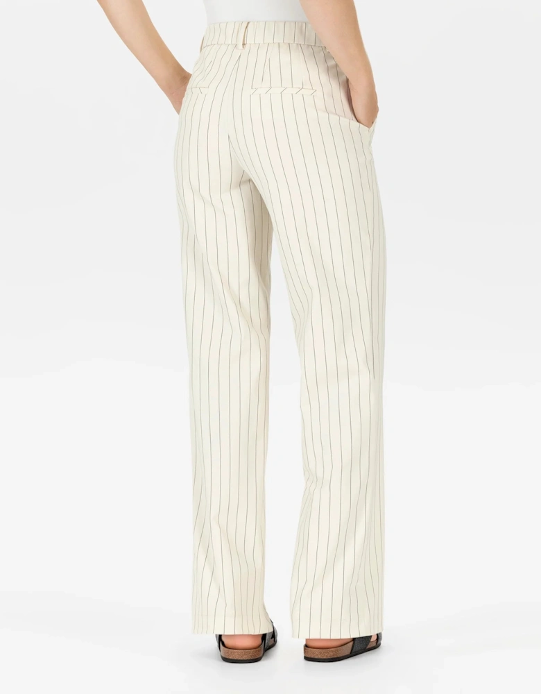 Fenja trousers in chalk stripe