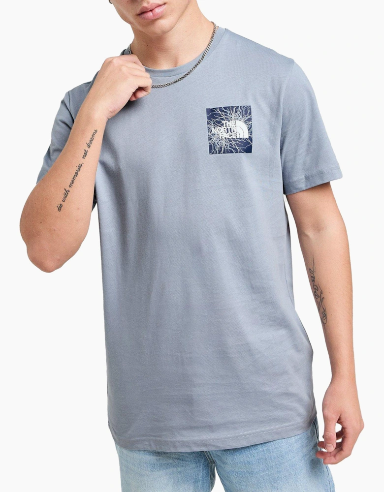 The North Face Mens T Shirts Electric Box Short Sleeve Summer Cotton Tee