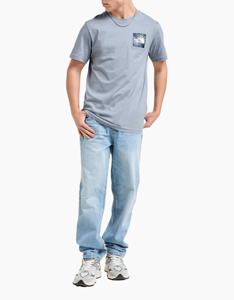 The North Face Mens T Shirts Electric Box Short Sleeve Summer Cotton Tee
