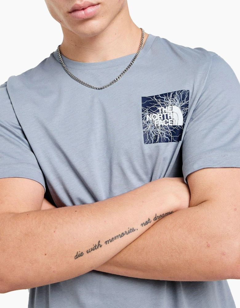 The North Face Mens T Shirts Electric Box Short Sleeve Summer Cotton Tee