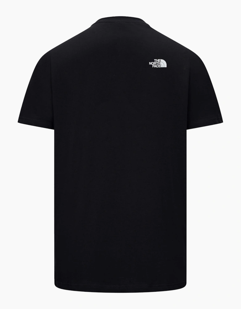 The North Face Mens T Shirts Quantum Digital Mountain Summer Cotton Tee