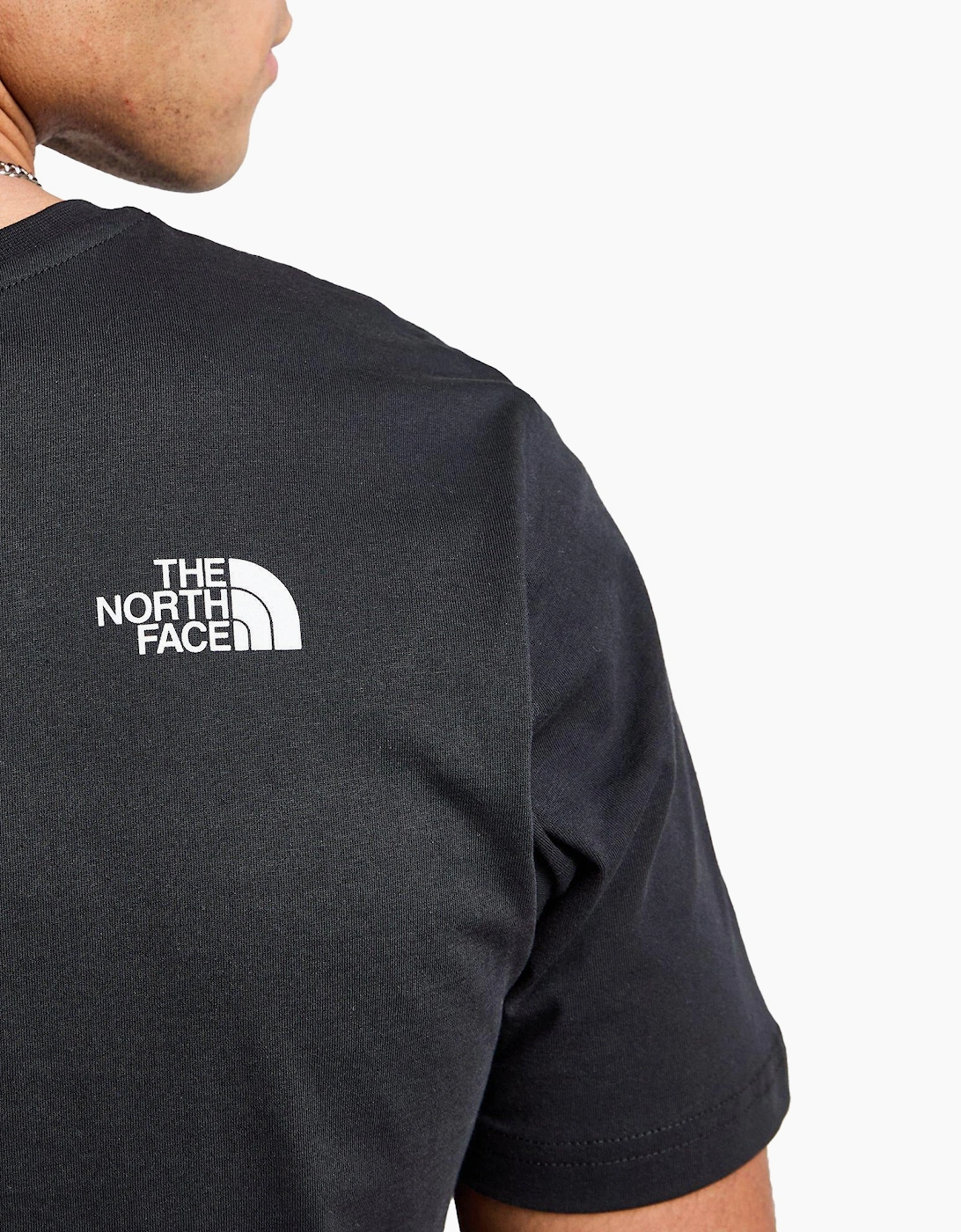 The North Face Mens T Shirts Quantum Digital Mountain Summer Cotton Tee