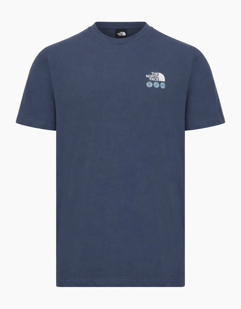 The North Face Mens T Shirts Digital Energy Short Sleeve Cotton Tee