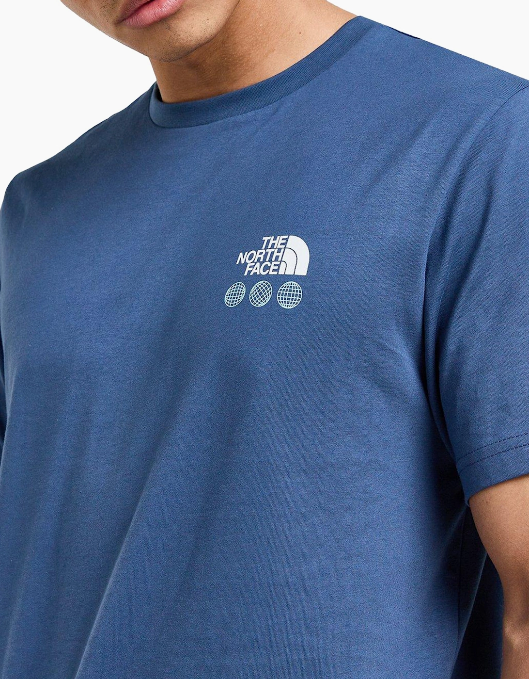 The North Face Mens T Shirts Digital Energy Short Sleeve Cotton Tee