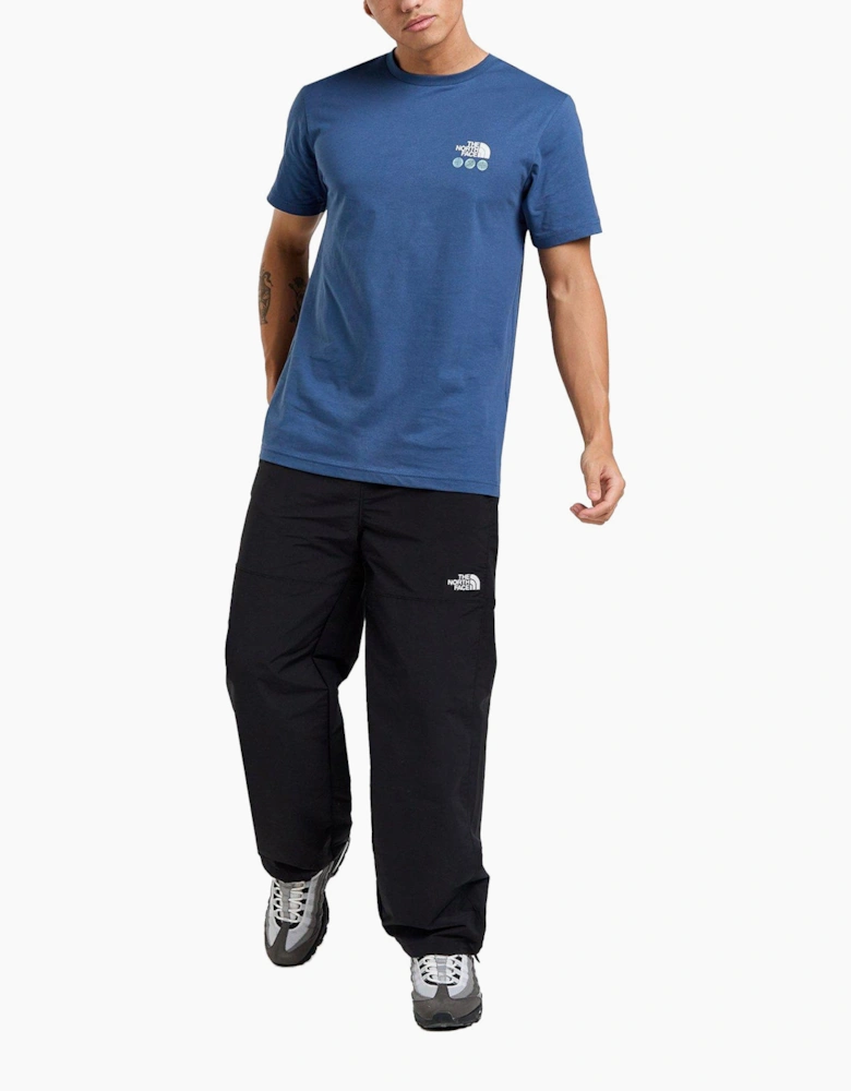 The North Face Mens T Shirts Digital Energy Short Sleeve Cotton Tee
