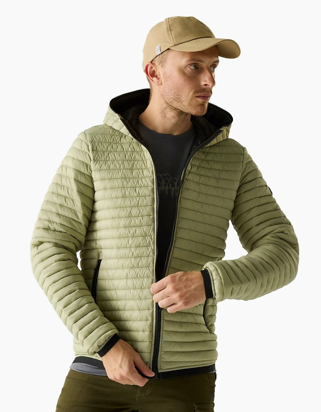Regatta Mens Rigain Padded Jacket, 2 of 1