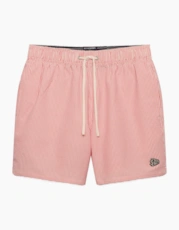Sugar Coral/White Thin Stripe