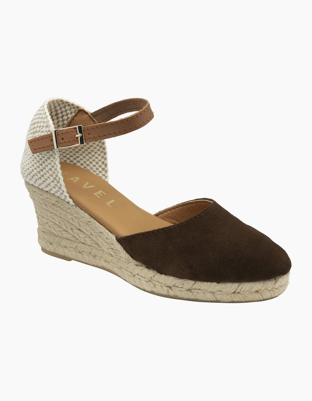 Ravel Women's Brown Burrill Espadrille Wedges  Size 7
