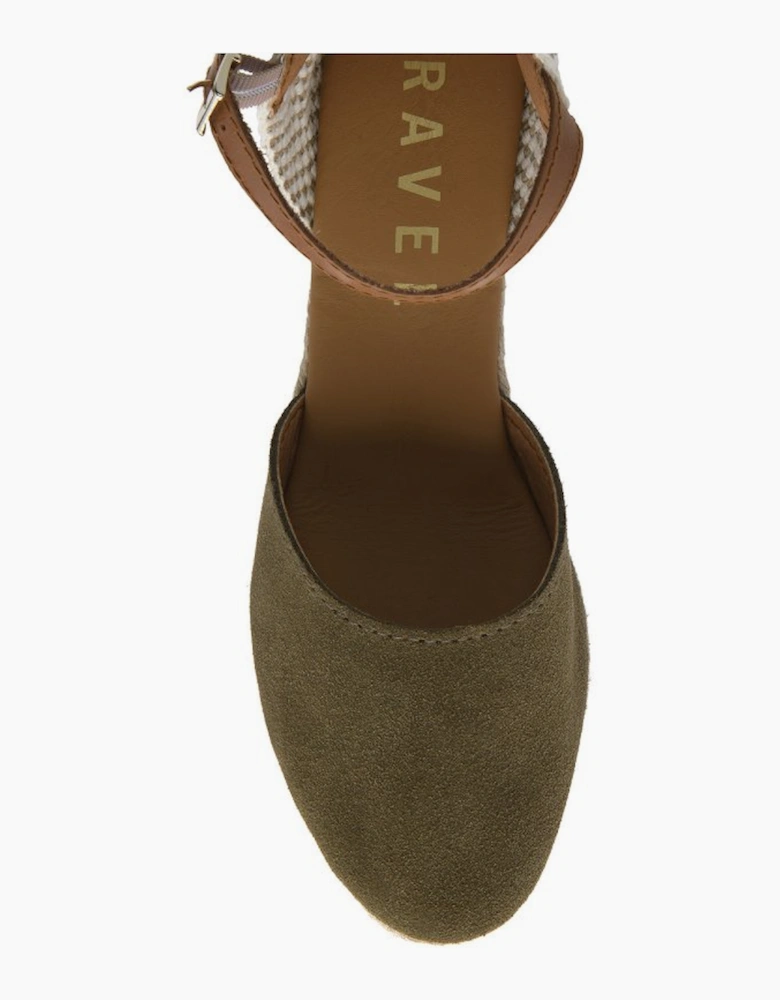 Burrill Womens Espadrille Wedges
