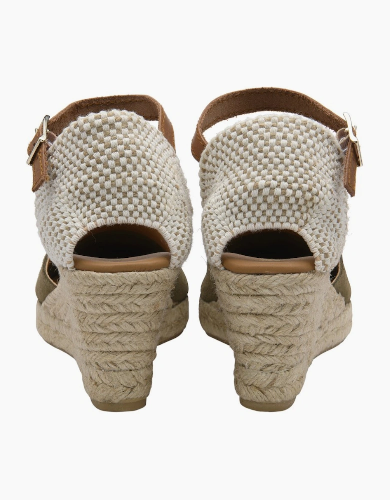 Burrill Womens Espadrille Wedges