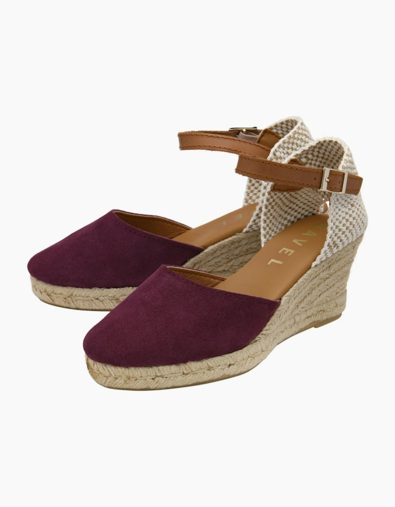 Burrill Womens Espadrille Wedges
