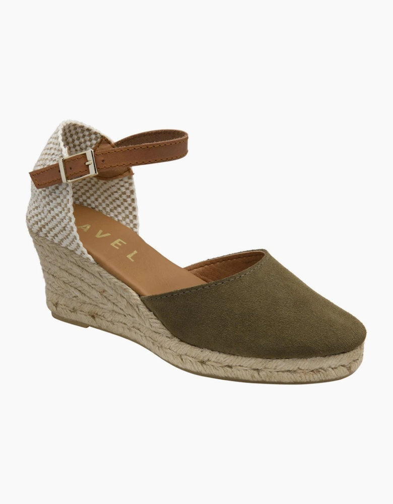 Burrill Womens Espadrille Wedges