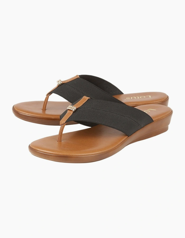 Erminia Womens Toe Post Sandals