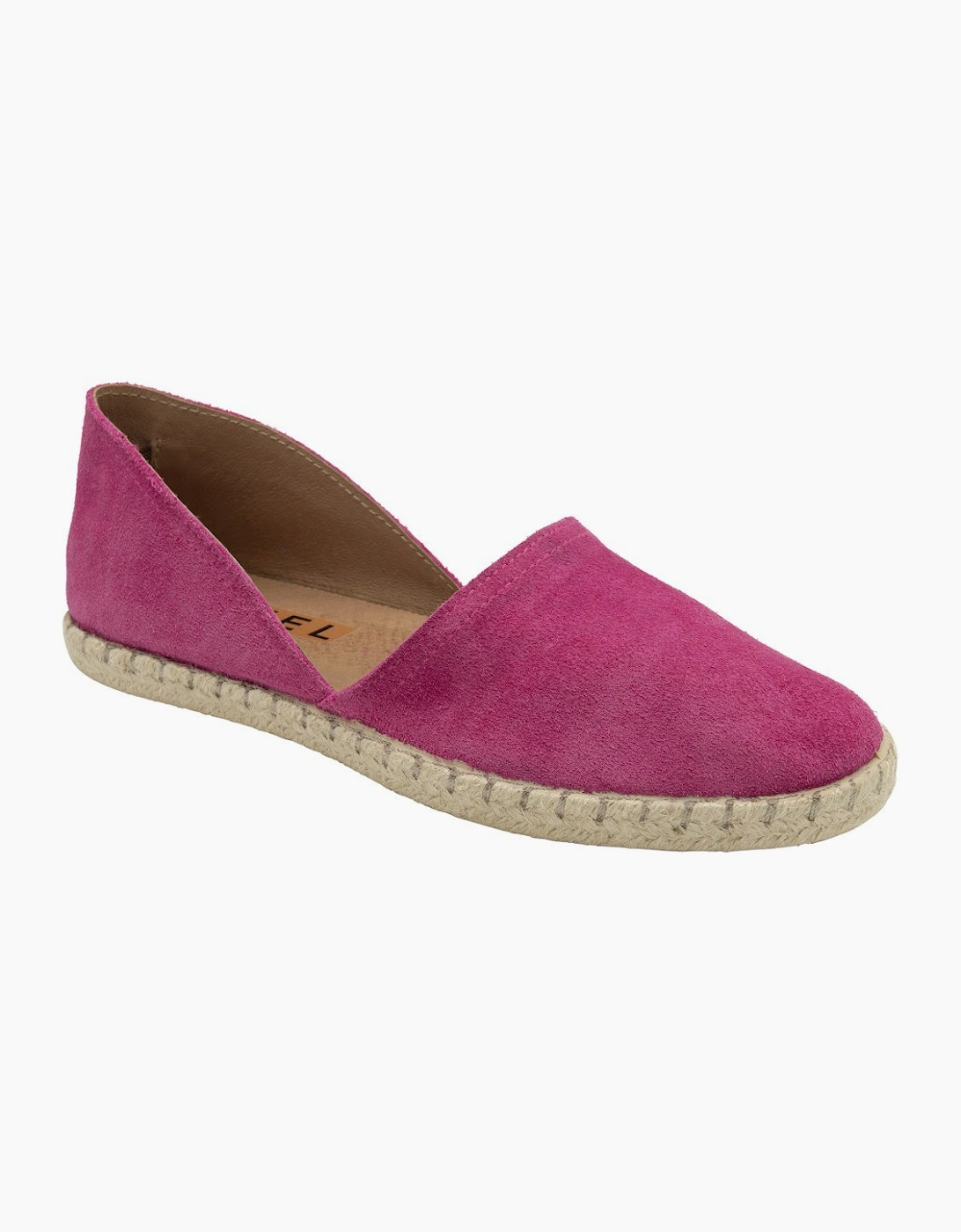 Ravel Women's Pink Pressen Espadrille Shoes - Size 4