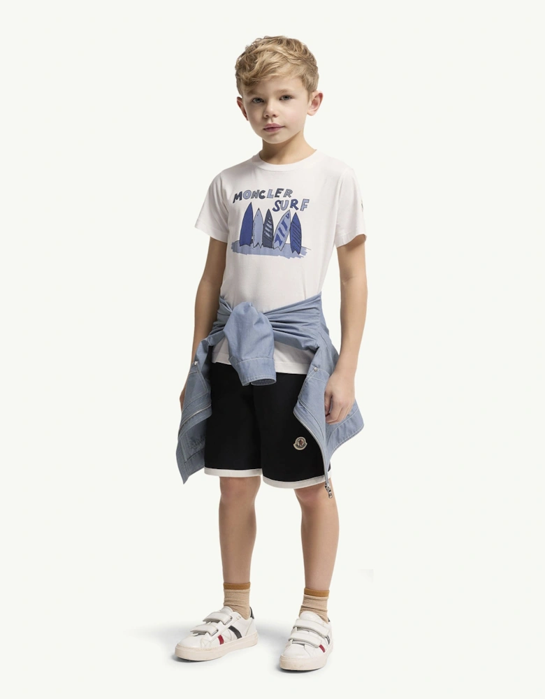 Kids Surf T-Shirt White