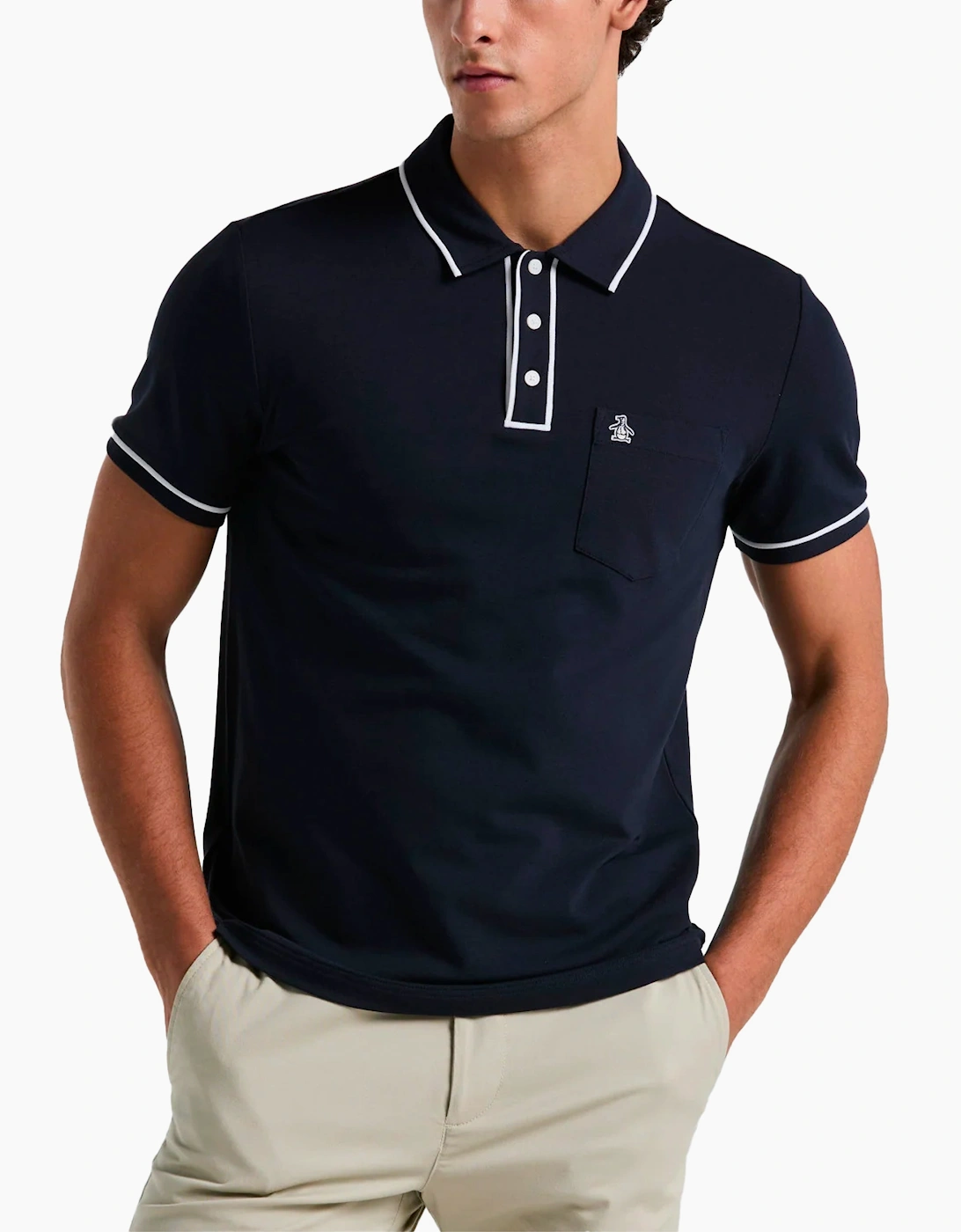 Original Penguin core pique Earl Polo DARK SAPPHIRE, 5 of 4