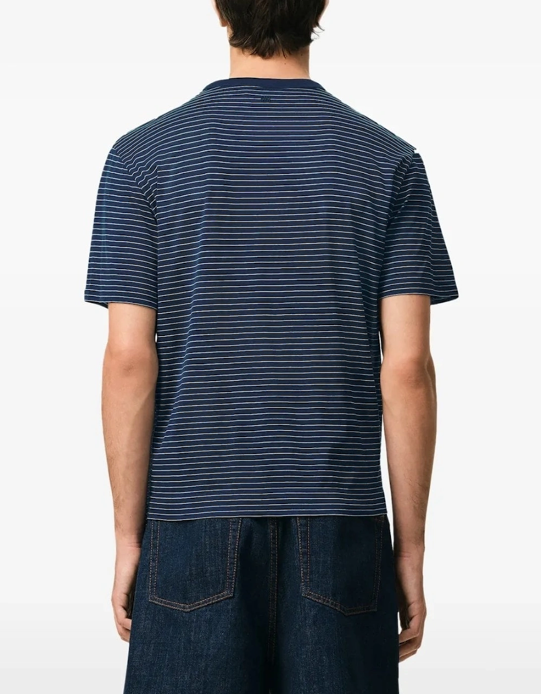 Striped ADC T-Shirt Navy