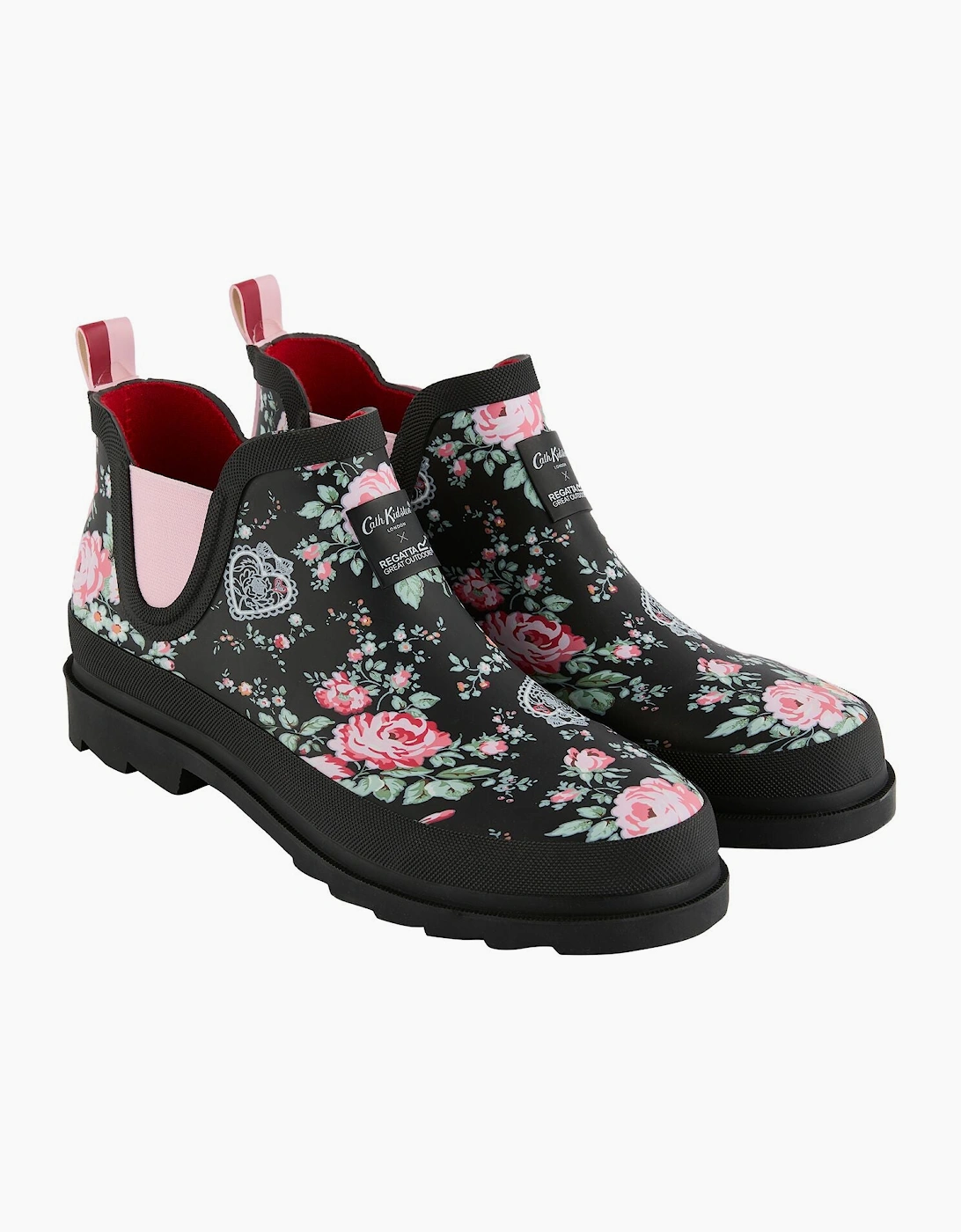 Regatta Womens Cath Kidston Low Ankle Wellies, 2 of 1