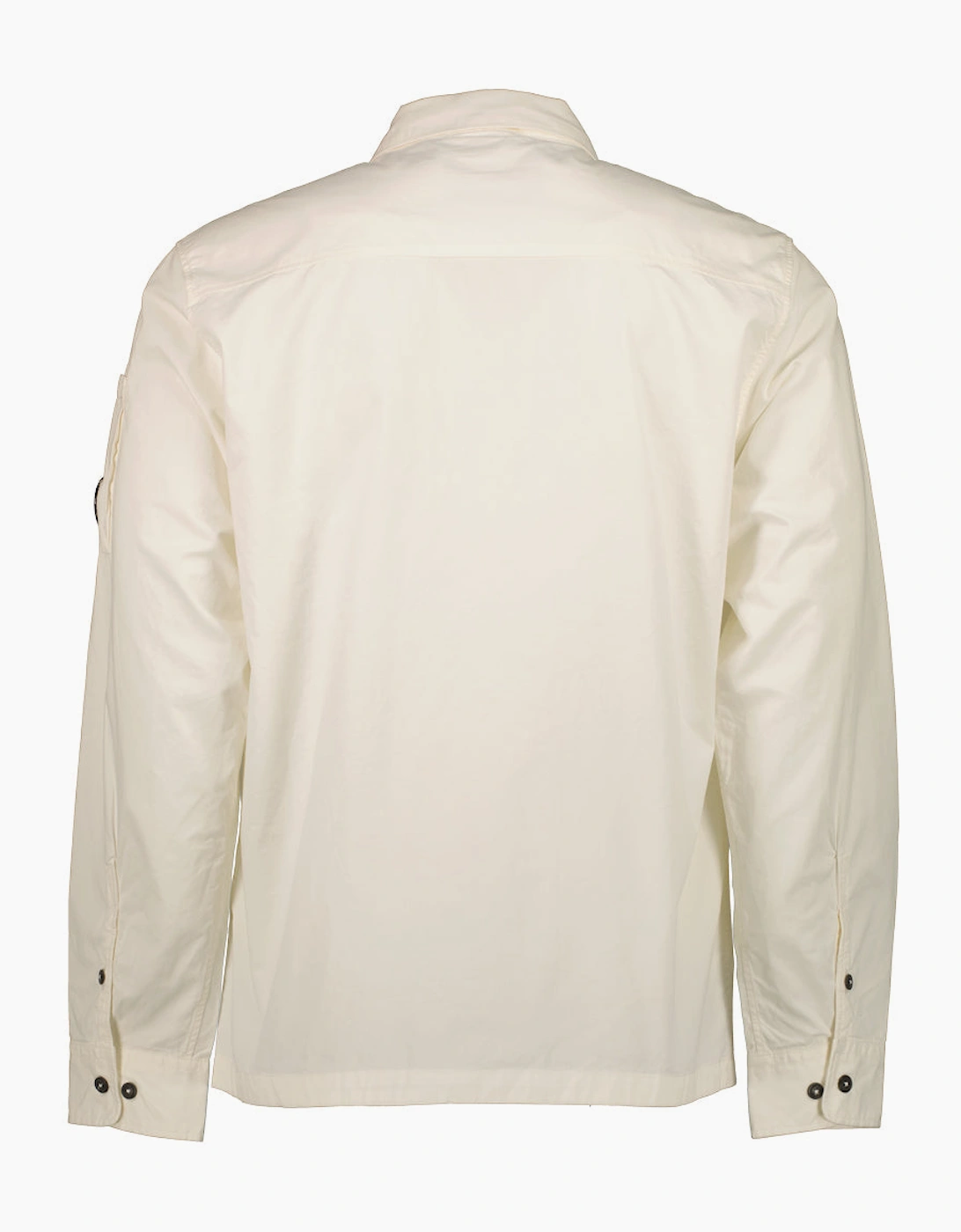 Gabardine Zip Up Lens Overshirt
