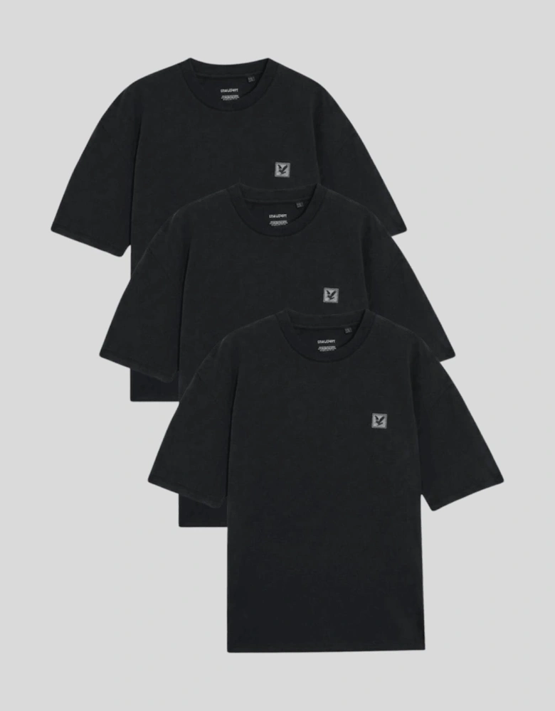 3-Pack Lounge Relaxed T-Shirts