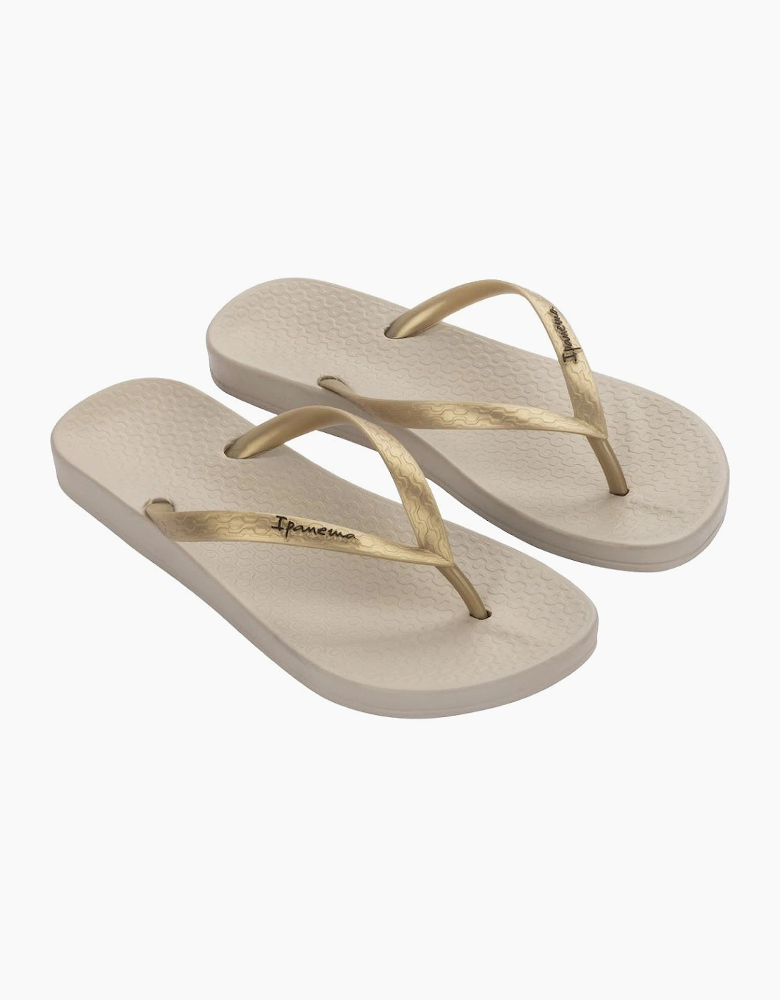Ipanema Women's Tan/Tan Anatomica Vegan Flip Flops  7 Size 7 Uk
