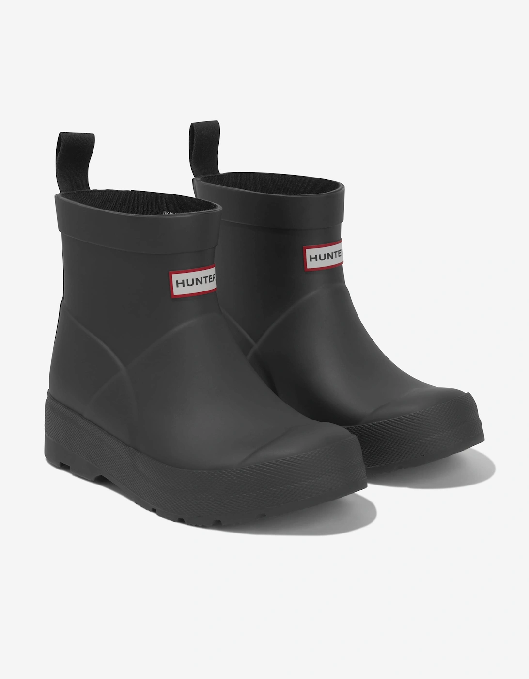 Hunter Kids Play Wellington Boots in Black