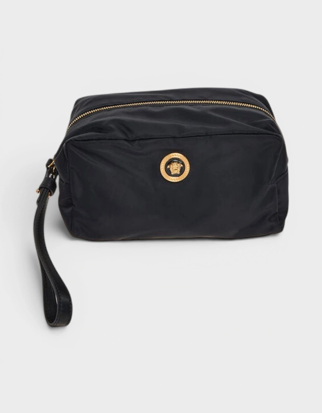 Medusa Logo Cosmetic Bag Black