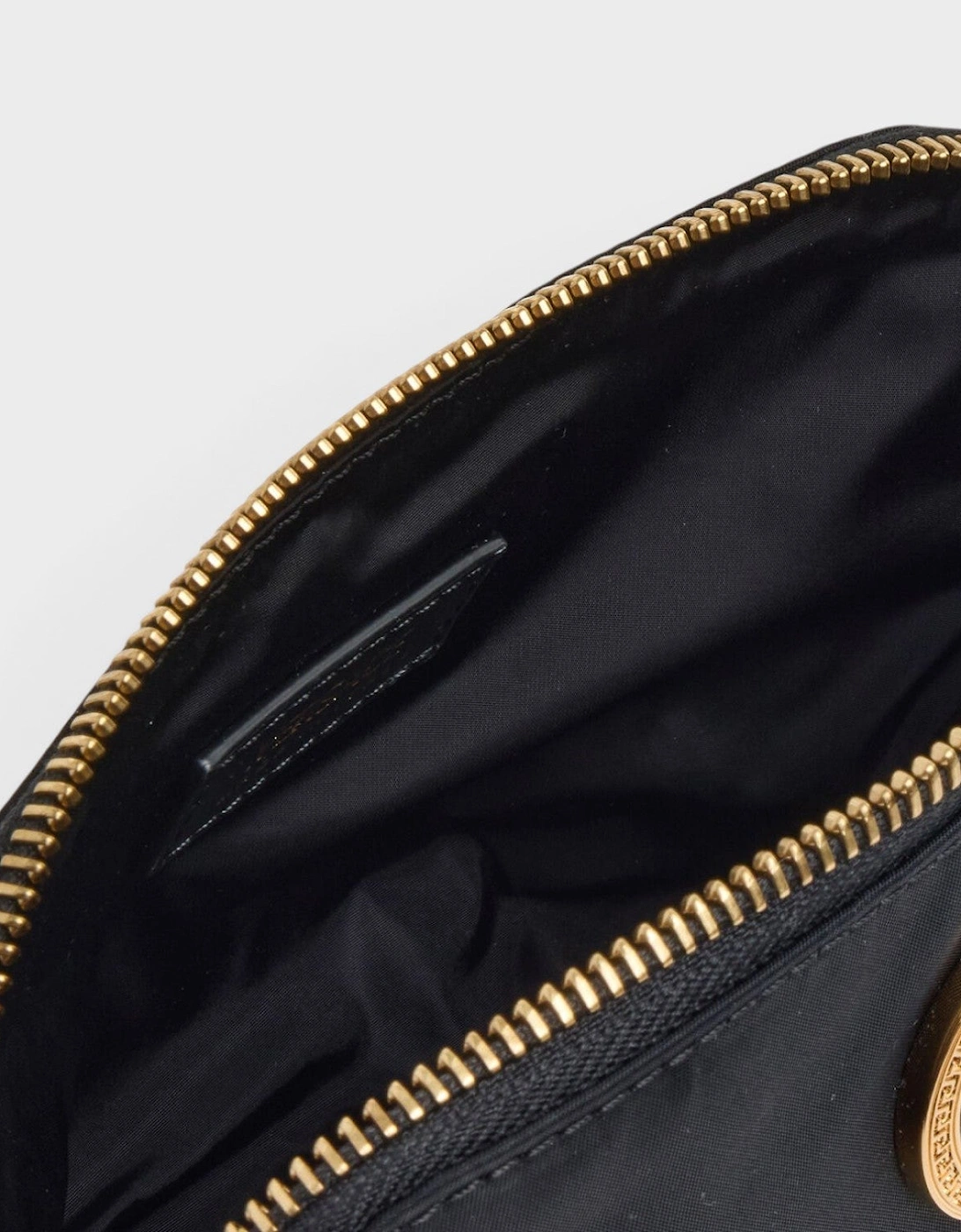 Medusa Logo Cosmetic Bag Black